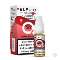 ELFLIQ Cola Nikotinsalz-Liquid 10ml 20 mg/ml Nikotinsalz