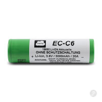 Enercig EC-C6 18650 3000mAh 20A
