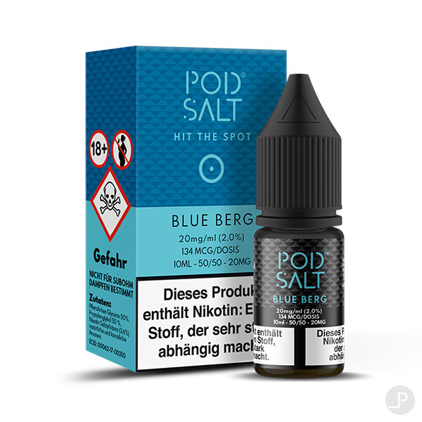 Pod Salt Blue Berg Nikotinsalz Liquid 10ml