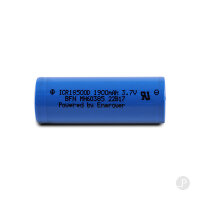 Enercig ICR18500D - 1900 mAh 5,7A - 18500 Akku
