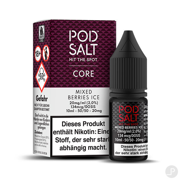 Pod Salt Mixed Berries Ice Nikotinsalz Liquid 10ml