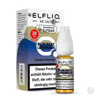 ELFLIQ Blue Razz Lemonade Nikotinsalz-Liquid 10ml 20...