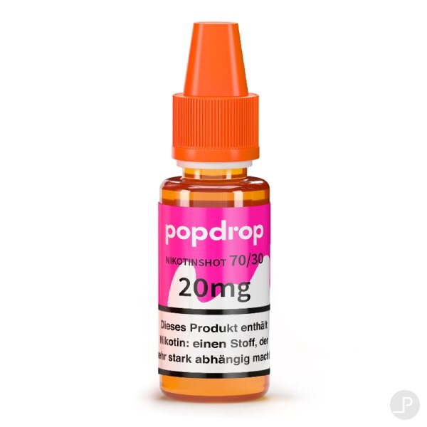Popdrop Nikotin-Shot 70/30 10ml (20 mg/ml Nikotin)