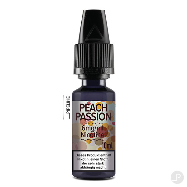 Peach Passion Liquid 10ml 6 mg/ml Nikotin