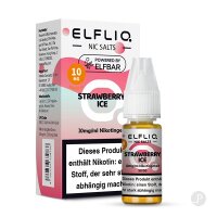 ELFLIQ Strawberry Ice Nikotinsalz-Liquid 10ml 10 mg/ml...