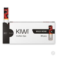 KIWI Cotton Filter Tips (20 Stück) Wild Rose