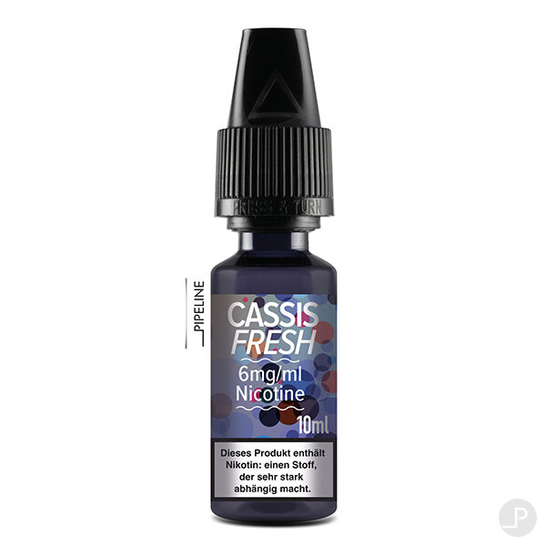 Cassis Fresh Liquid 10ml 6 mg/ml Nikotin