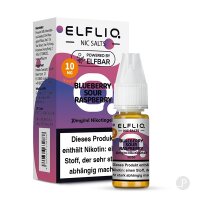 ELFLIQ Blueberry Sour Raspberry Nikotinsalz-Liquid 10ml...