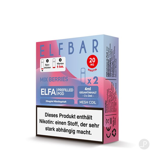 ELFA Prefilled Pods Mix Berries