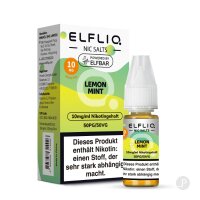 ELFLIQ Lemon Mint Nikotinsalz-Liquid 10ml 10 mg/ml...