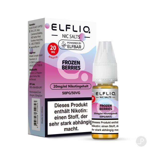 ELFLIQ Frozen Berries Nikotinsalz-Liquid 10ml 20 mg/ml Nikotinsalz