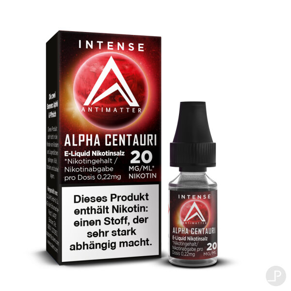 Antimatter INTENSE Alpha Centauri Nikotinsalz-Liquid 10ml